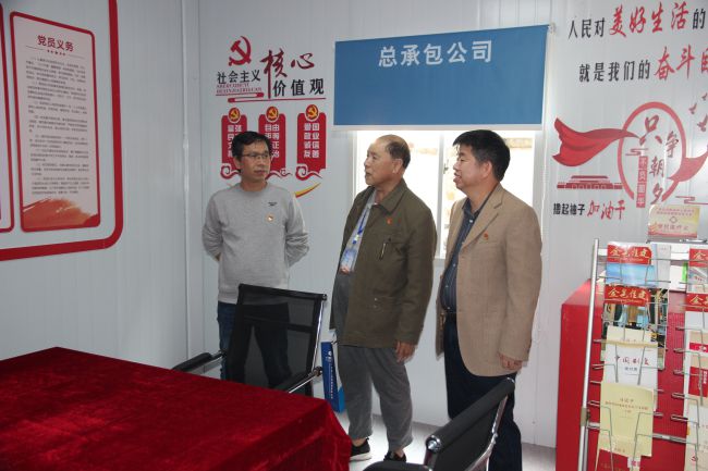 指導(dǎo)項(xiàng)目黨支部工作。梁紅玉 攝（修圖）.jpg