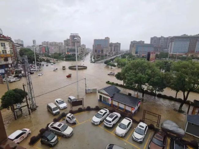 暴雨后的富川縣。譚山泉 攝（修圖）.jpg